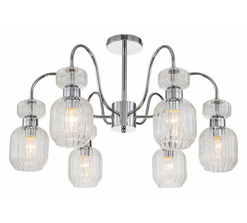 Люстра на штанге Escada Gloss 1141/6PL Chrome/Clear