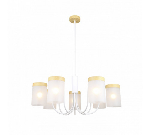 Люстра на штанге Escada Harmony 1172/7P White