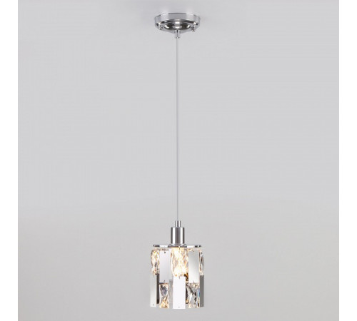 Подвесной светильник Eurosvet Scoppio 50101/1 хром