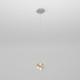 Подвесной светильник Eurosvet Wonder 50234/1 LED янтарный a058640