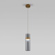 Подвесной светильник Eurosvet Lumen 50244/1 LED латунь/дымчатый a061287
