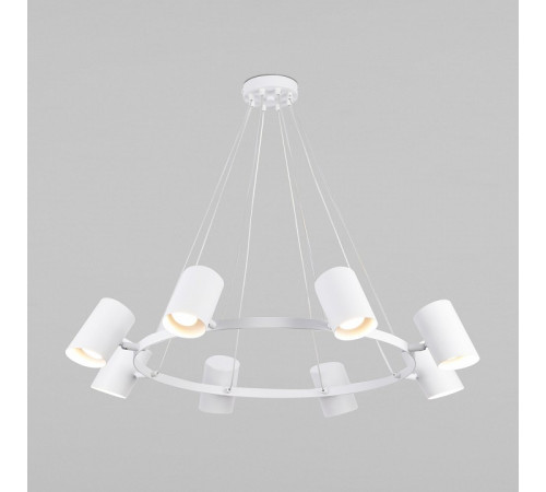Подвесная люстра Eurosvet Splay 70147/8 белый Smart a062037