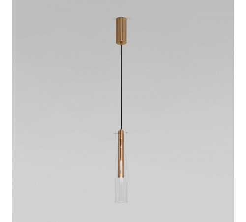 Подвесной светильник Eurosvet Swan 50254/1 LED латунь a063278