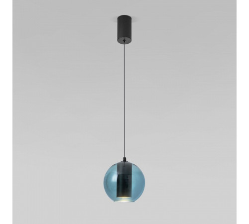 Подвесной светильник Eurosvet Cobble 50258/1 LED бирюзовый a064551