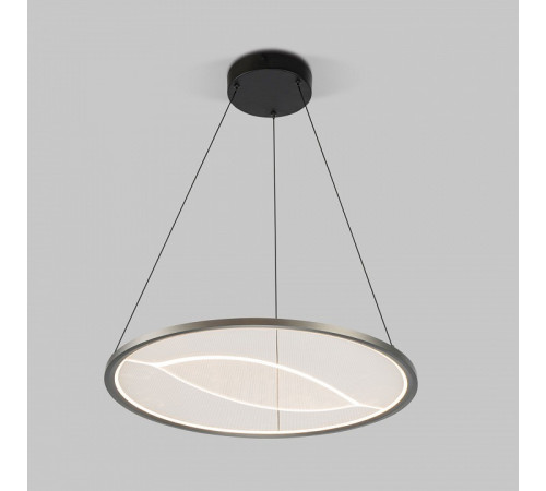 Подвесная люстра Eurosvet Occhio 40027/1 LED серый a069309