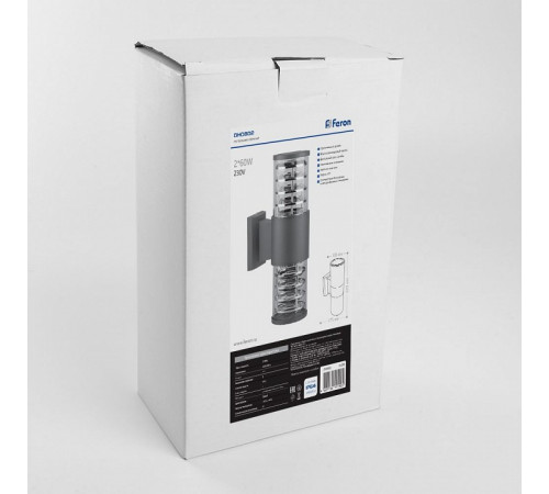 Уличный настенный светильник Feron DH0802 06299 Уличный настенный светильник Feron DH0802 06299