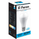 Лампа светодиодная Feron E27 20W 6400K Шар Матовая LB-98 25789