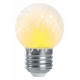 Лампа-строб Feron LB-377 шар прозрачный E27 1W 2700K 38208
