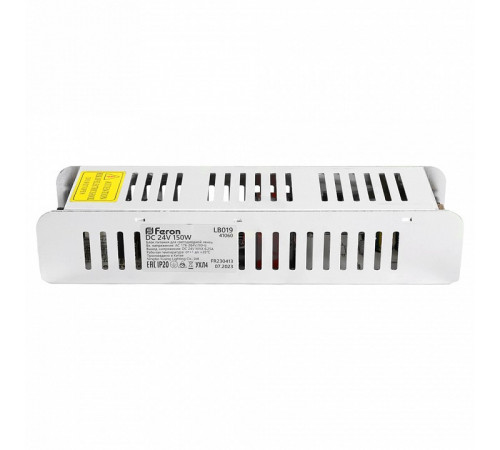Блок питания Feron LB019 24V 150W IP20 6.25A 41060 Блок питания Feron LB019 24V 150W IP20 6.25A 41060
