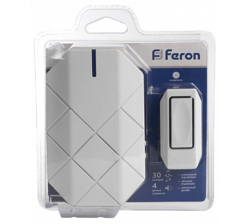 Звонок беспроводной Feron E-377 41433 Звонок беспроводной Feron E-377 41433