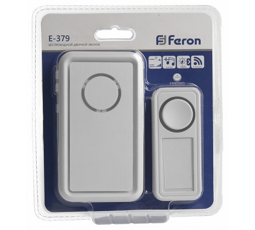Звонок беспроводной Feron E-379 41435 Звонок беспроводной Feron E-379 41435