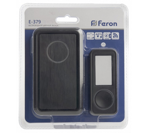 Звонок беспроводной Feron E-379 41436 Звонок беспроводной Feron E-379 41436