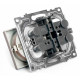 Розетка 2-местная с защитной шторкой Stekker Катрин GLS16-7114-04 49030
