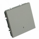 Выключатель 1-клавишный c индикатором Stekker Эмили RSW10-5101-10 49941