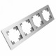 Рамка 4-местная Stekker Катрин MFR00-7004-03 50023