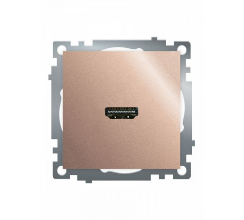 Розетка HDMI 2.1 Type A Stekker Катрин GLS00-7118-02 50063 Розетка HDMI 2.1 Type A Stekker Катрин GLS00-7118-02 50063