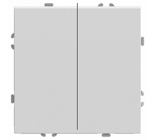 Выключатель двухклавишный Stekker Эмили RSW10-5111-01 50162 Выключатель двухклавишный Stekker Эмили RSW10-5111-01 50162