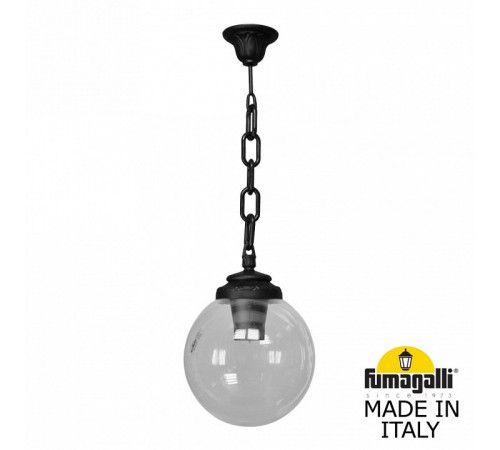 Уличный подвесной светильник Fumagalli Globe 250 G25.120.000.AXF1R Уличный подвесной светильник Fumagalli Globe 250 G25.120.000.AXF1R