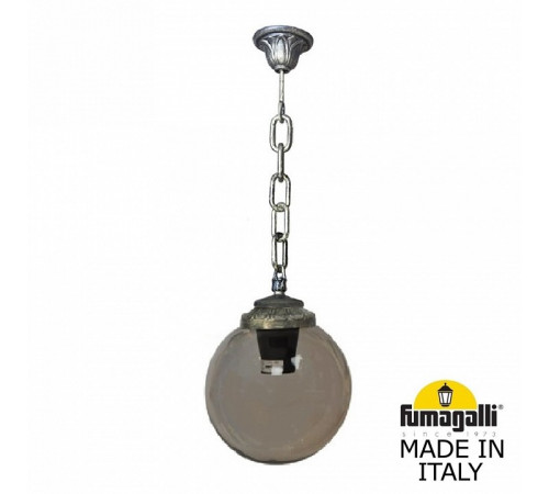Уличный подвесной светильник Fumagalli Globe 250 G25.120.000.BZF1R Уличный подвесной светильник Fumagalli Globe 250 G25.120.000.BZF1R