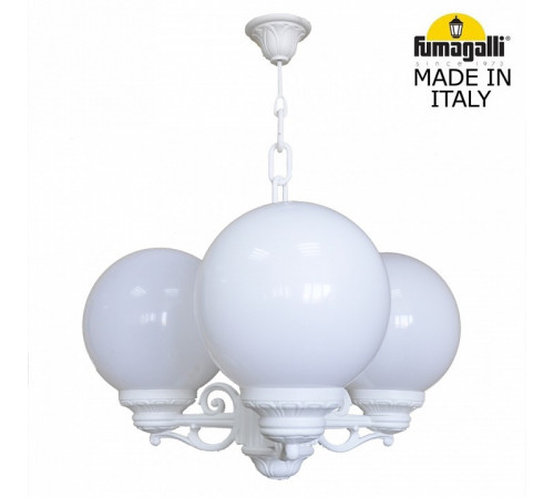 Уличный подвесной светильник Fumagalli Globe 250 G25.120.S30.WYF1R Уличный подвесной светильник Fumagalli Globe 250 G25.120.S30.WYF1R