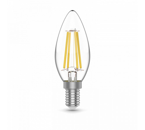 Лампа светодиодная Gauss Basic Filament E14 5,5W 2700K 1031116T Лампа светодиодная Gauss Basic Filament E14 5,5W 2700K 1031116T