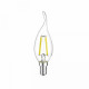 Лампа светодиодная Gauss Filament E14 7W 4100K 104901207T