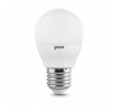 Лампа светодиодная Gauss E27 7W 4100K матовая 53227T Лампа светодиодная Gauss E27 7W 4100K матовая 53227T