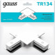 Коннектор L-образный Gauss TR134