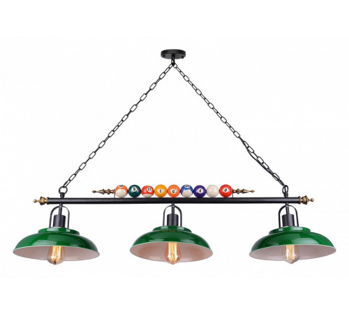 Подвесная люстра Lussole Loft Badger GRLSP-9542 Подвесная люстра Lussole Loft Badger GRLSP-9542