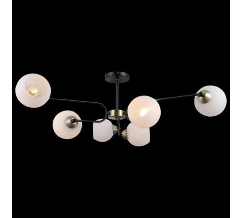 Люстра на штанге Illumico IL0249-6CSQ-79 BK AB