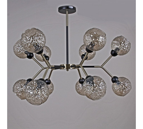 Люстра на штанге Illumico IL0268-12PSQ-79 BK AB