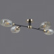 Люстра на штанге Illumico IL0285-4CSQ-79 BK AB