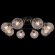Люстра на штанге Illumico IL0296-8CSQ-79 BK AB