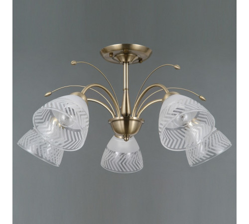 Люстра на штанге Illumico IL0594-5CSQ-25 AB AREZZO