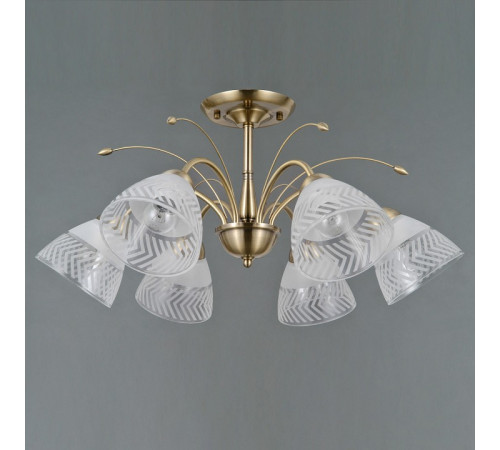 Люстра на штанге Illumico IL0594-6CSQ-25 AB AREZZO Люстра на штанге Illumico IL0594-6CSQ-25 AB AREZZO