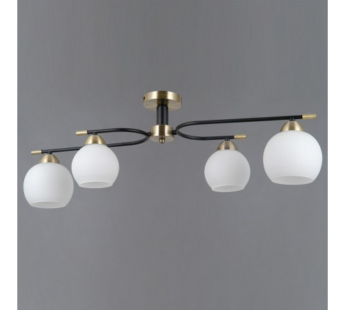 Потолочная люстра Illumico IL0638-4CSQ-24 AB BK LIBRA