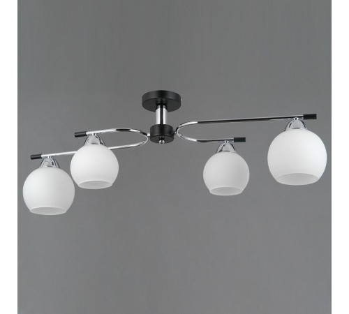 Потолочная люстра Illumico IL0638-4CSQ-24 CR BK LIBRA
