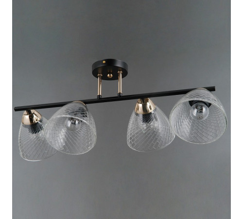 Потолочная люстра Illumico IL0739-4CSQ-24 BK FGD ARIES
