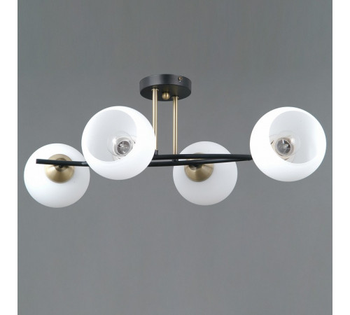Потолочная люстра Illumico IL0798-4CSQ-25 BK AB TRENTO