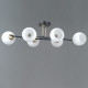 Потолочная люстра Illumico IL0798-6CSQ-25 BK AB TRENTO