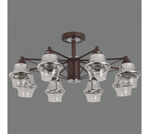 Люстра на штанге Illumico IL1303-8CPA-19 CF CR
