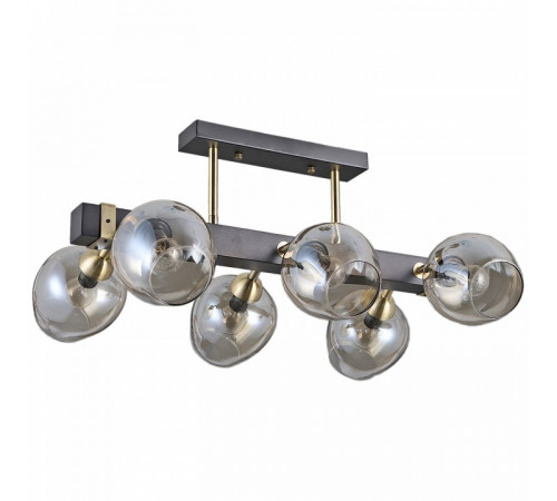 Люстра на штанге Illumico IL9736-6CSQ-79 BK AB