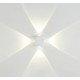 Уличный настенный светильник IMEX Cross IL.0014.0016-4 WH