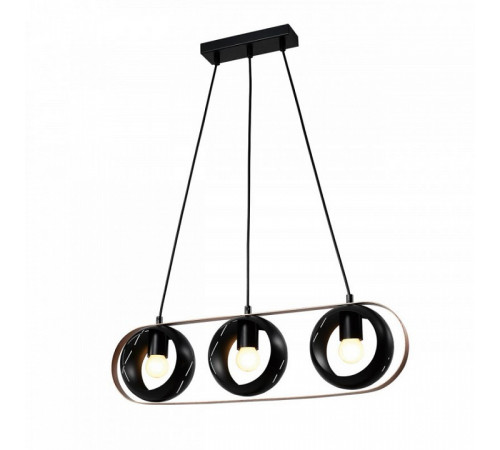 Подвесной светильник IMEX Rolf MD.21744-3-P-BK+CP Подвесной светильник IMEX Rolf MD.21744-3-P-BK+CP
