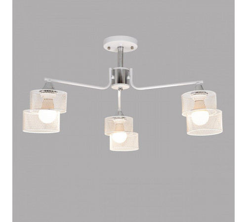 Люстра на штанге IMEX MD.4252-3-S-WH+CH