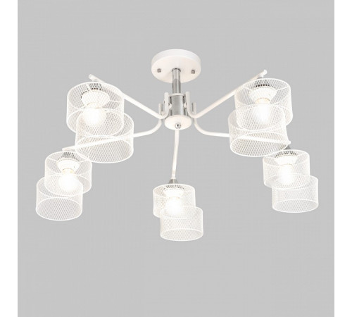 Люстра на штанге IMEX MD.4252-5-S-WH+CH