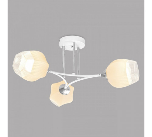 Потолочная люстра IMEX MD.4881-3-S WH+CH