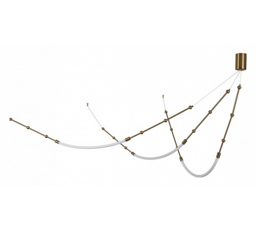 Подвесная люстра Indigo Corda 14010/3P Brass V000064L Подвесная люстра Indigo Corda 14010/3P Brass V000064L