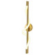 Настенный светильник Indigo Intreccio 14025/1W Brass V000142L