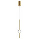 Подвесной светильник Indigo Ciondolo 11066/1P Brass V000170L